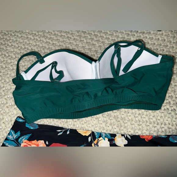 Floral 2 piece High Waisted Bikini - Picture 3 of 5